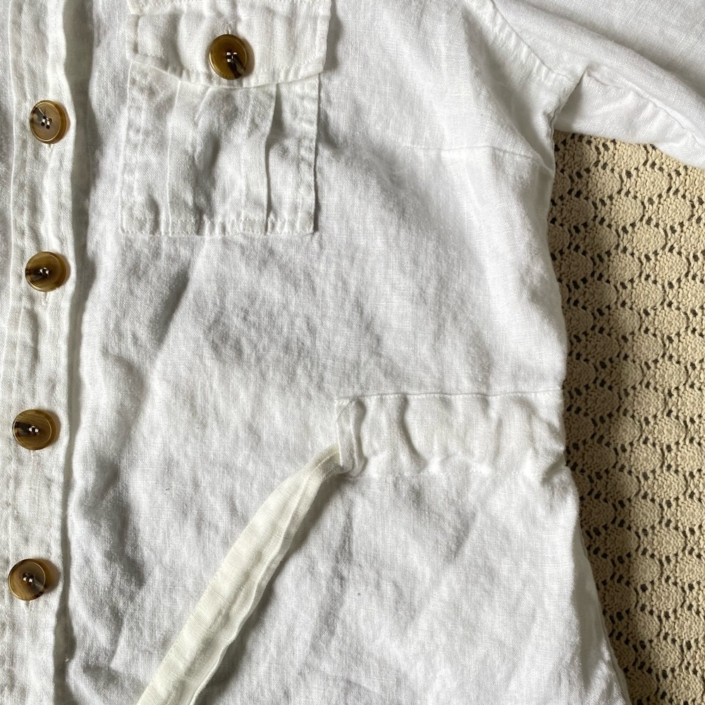 Soft Surrounding Linen Button Up Shirt - image 7